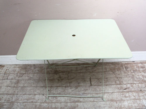 old french garden table
